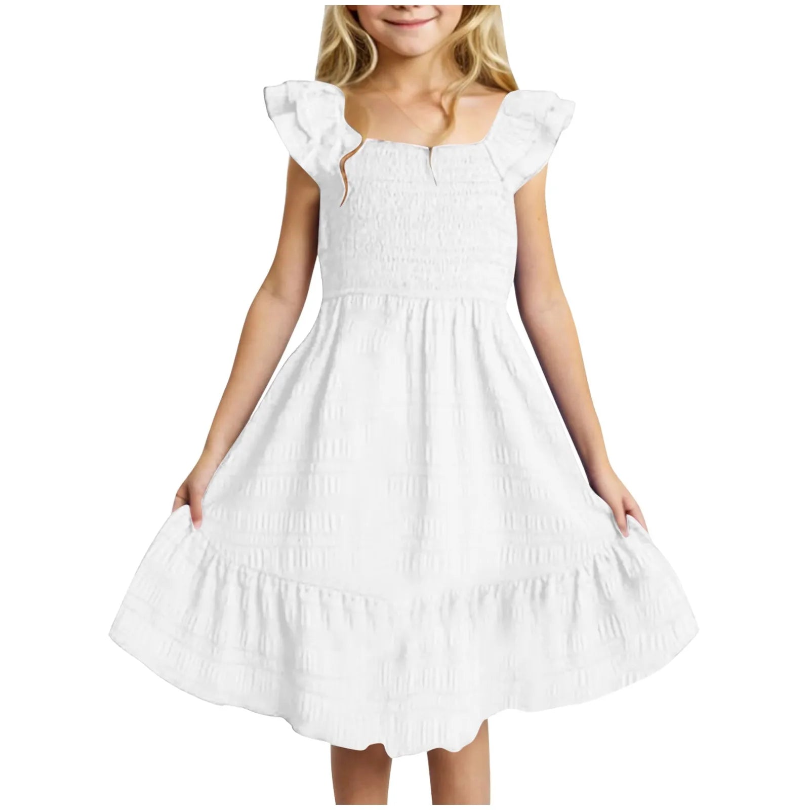 Girls Pleated Dress
